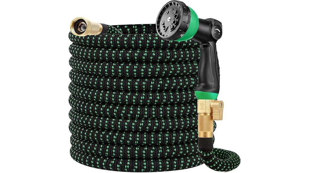 long flexible watering hose