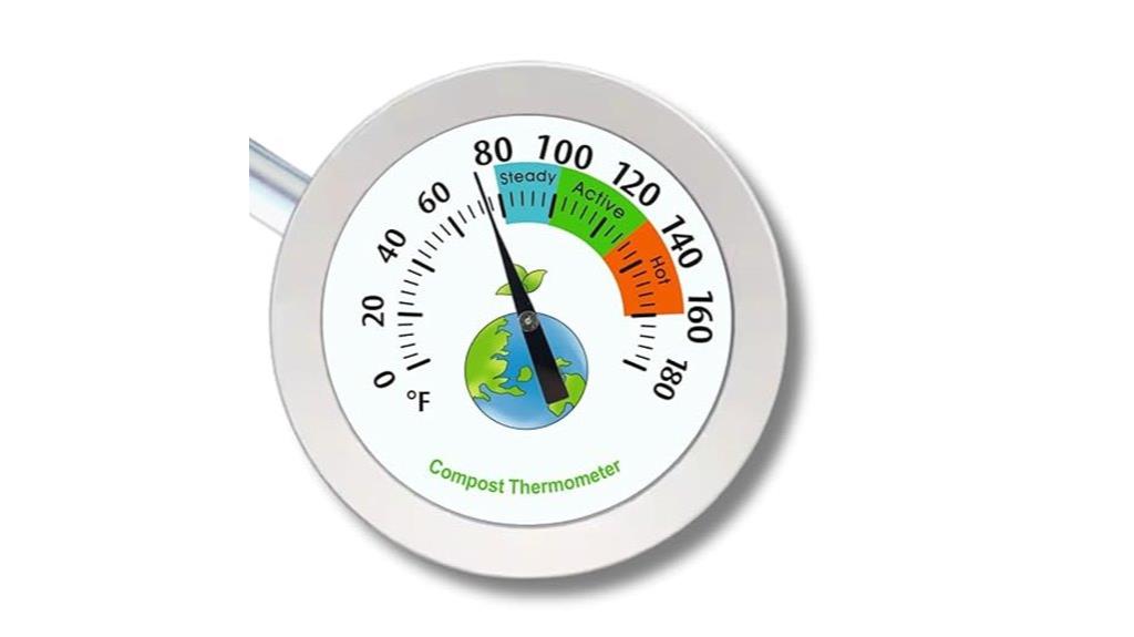 long soil temperature gauge