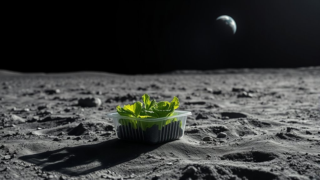 lunar experiments inspire space farming
