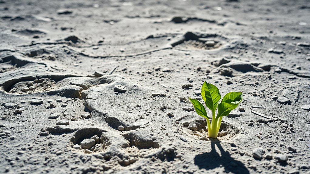 lunar soil s nutrient deficiency