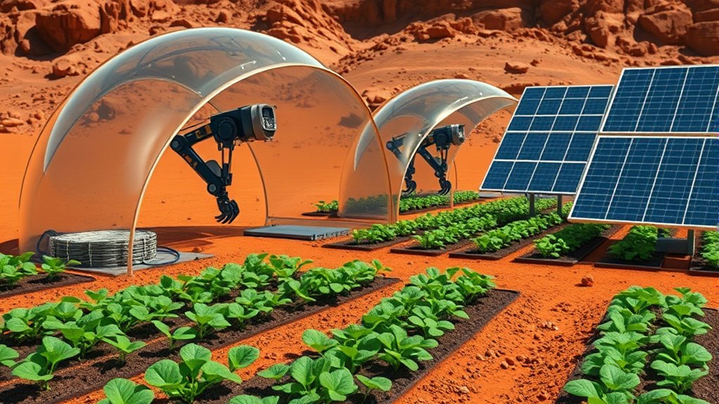 mars soil fertility enhancements