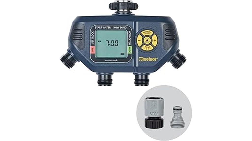 melnor 4 zone digital timer