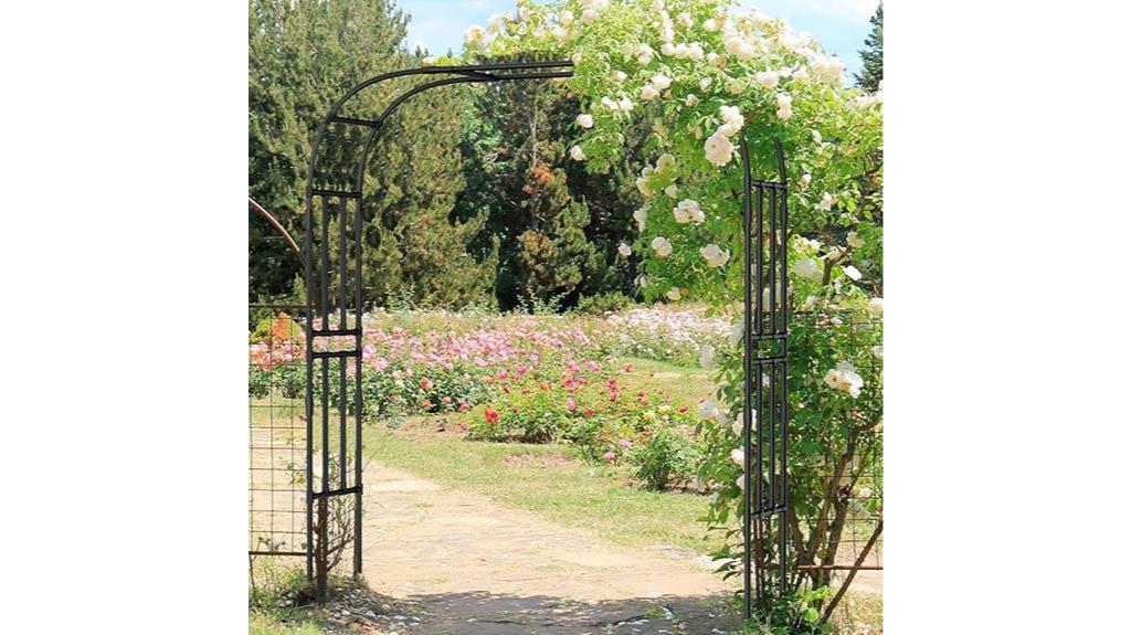 metal garden arch