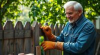 mindful fence maintenance
