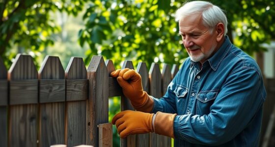mindful fence maintenance