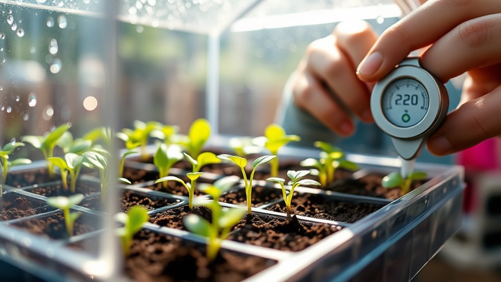 monitor plant growth consistently