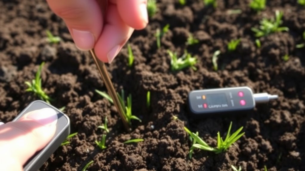 monitor soil health regularly
