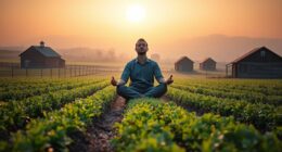 morning farm meditation insights