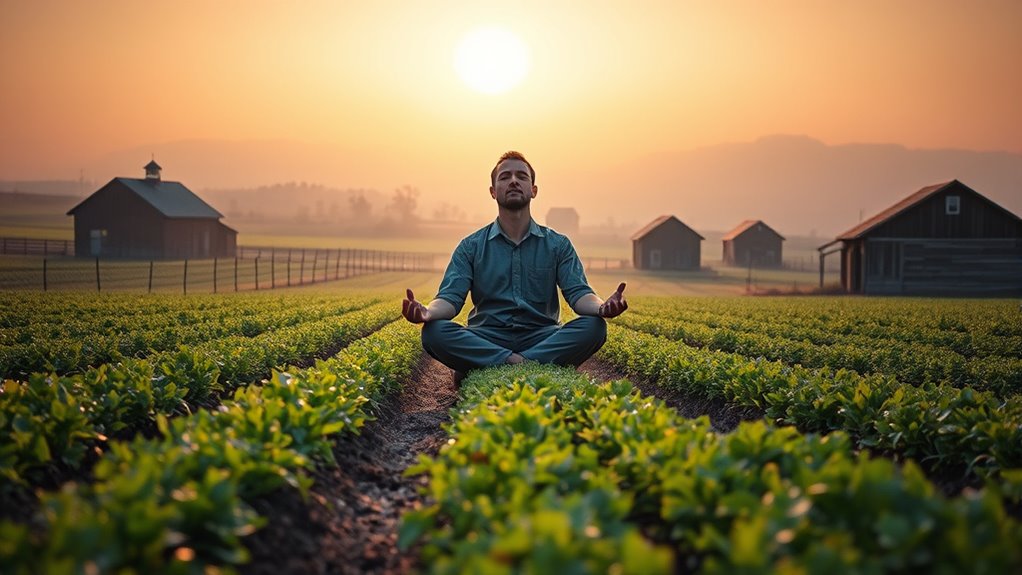 morning farm meditation insights