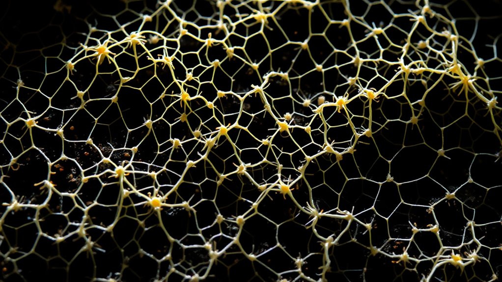 mycelial networks facilitate resource sharing