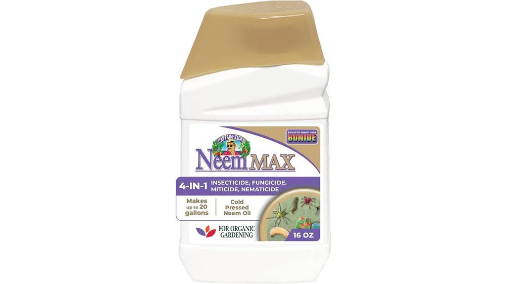 neem oil for organic gardening