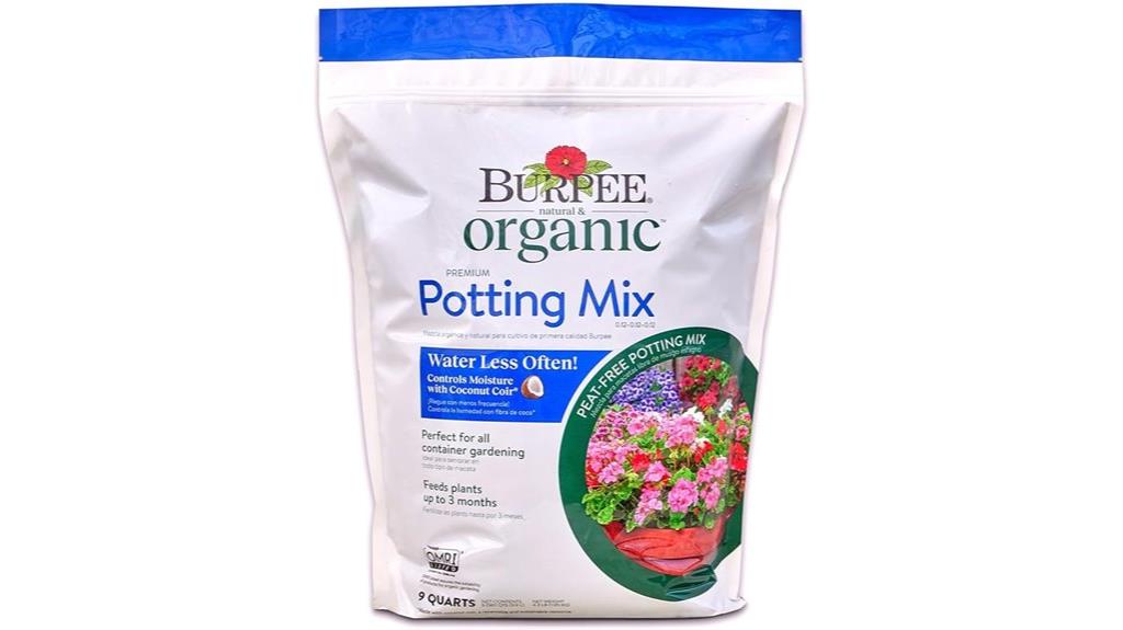 nine quart organic garden soil