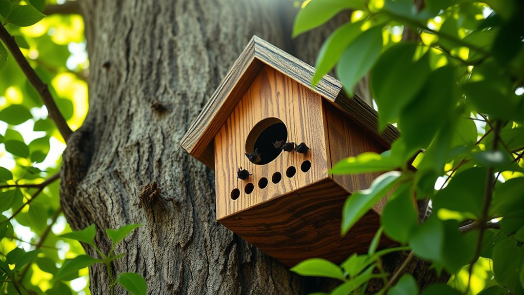 optimal bat house placement
