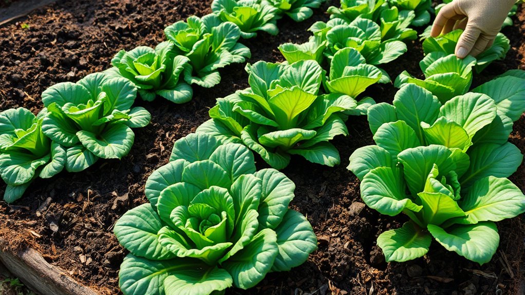 optimize space through crop rotation