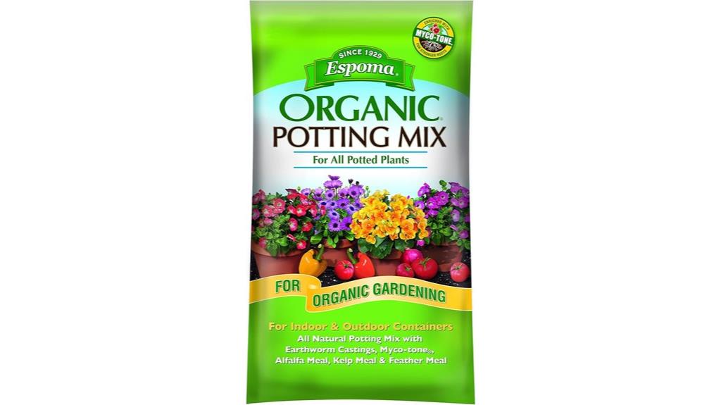 organic 16 quart potting soil