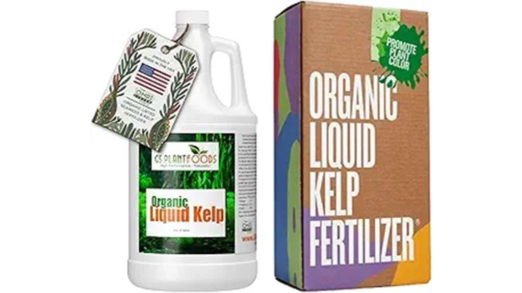 organic kelp fertilizer gallon