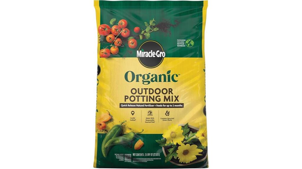 organic outdoor container mix