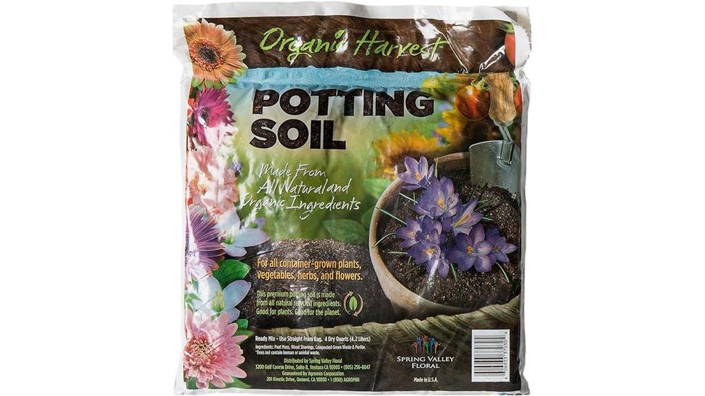 organic recycled green potting mix