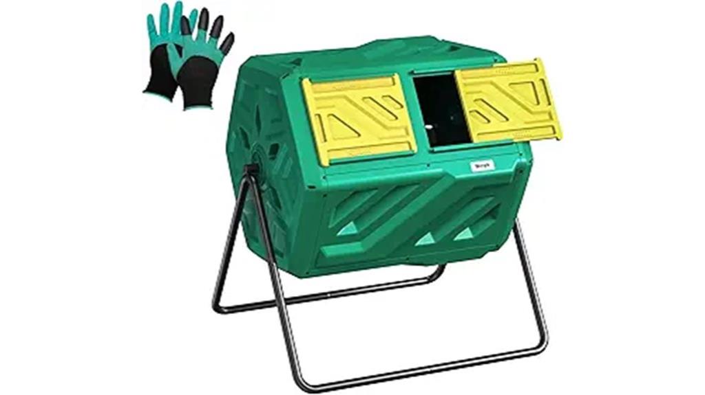 outdoor dual chamber tumbler