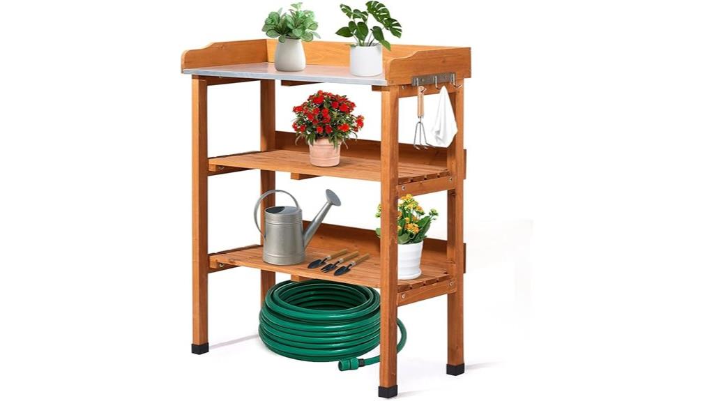 outdoor garden work station