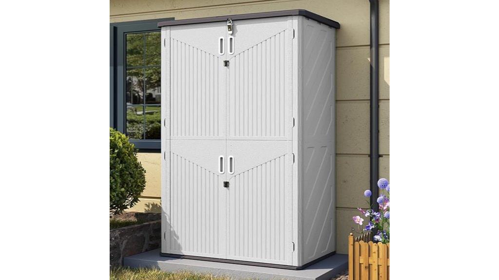 outdoor storage shed