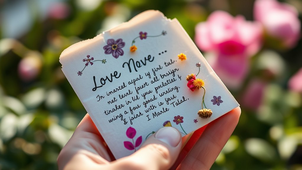 personalized heartfelt love notes