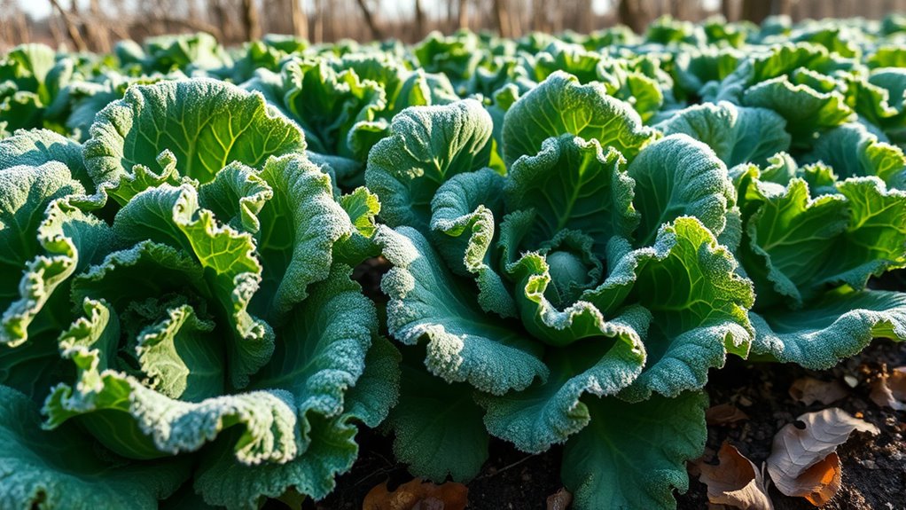 plant at optimal frost timing