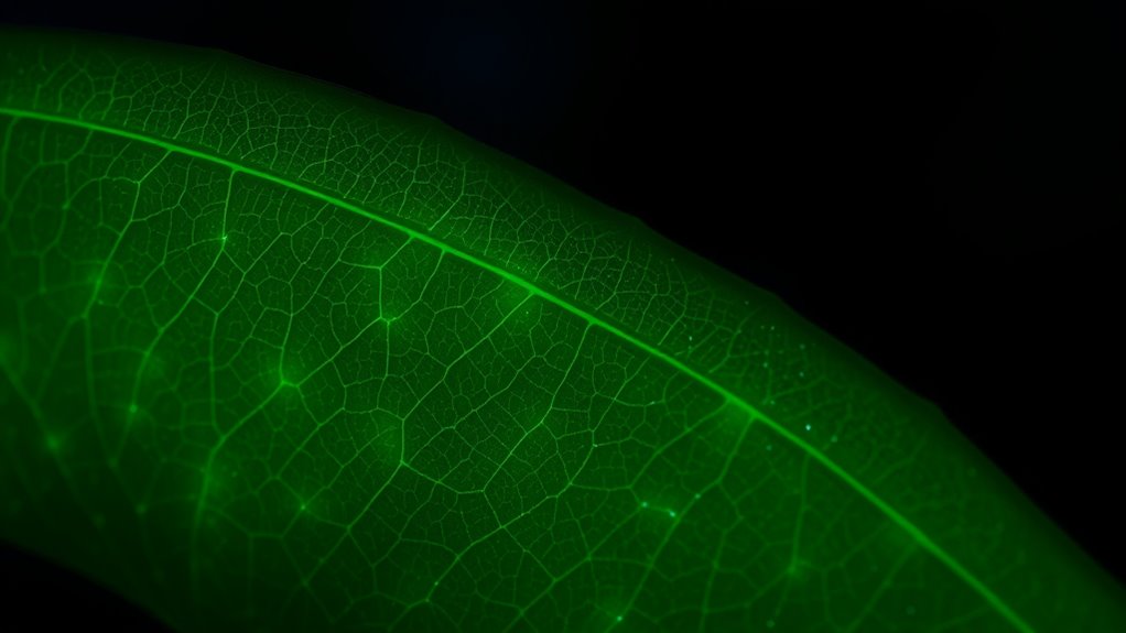 plant light emission mechanisms