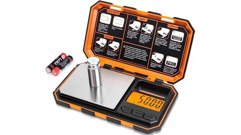 portable 500g precision scale