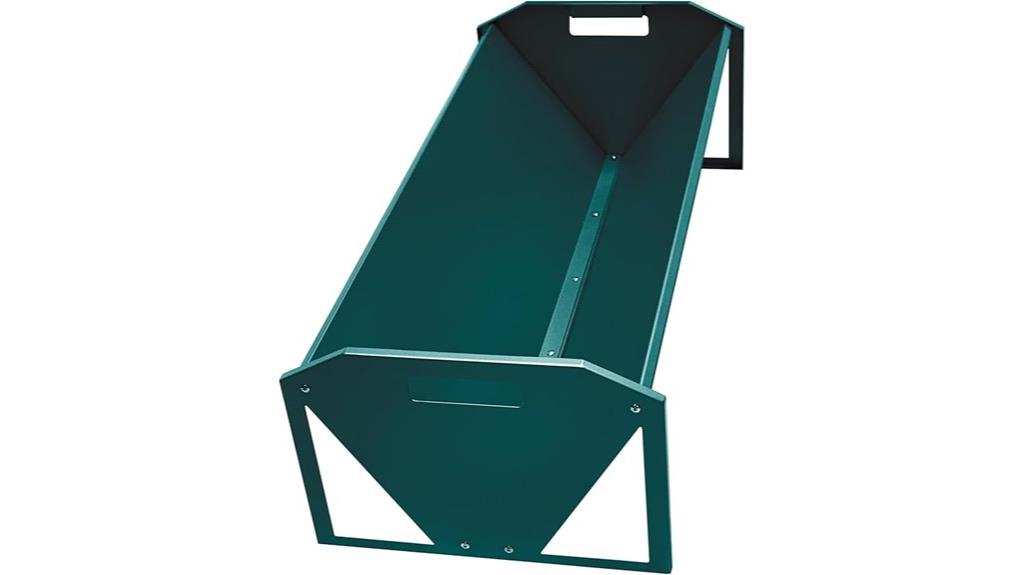 portable steel livestock trough