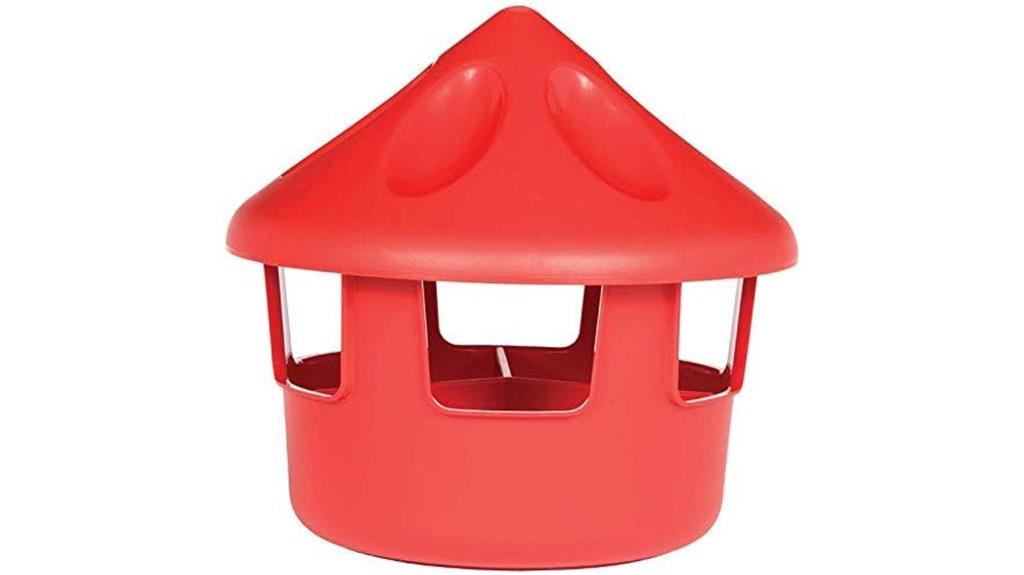poultry grit and shell feeder