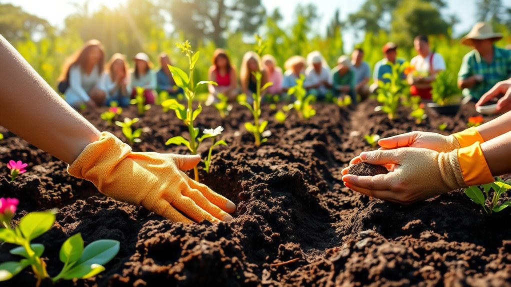 practice sustainable soil management