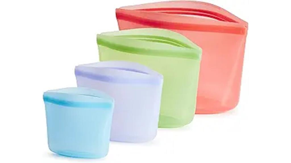 premium silicone food bags