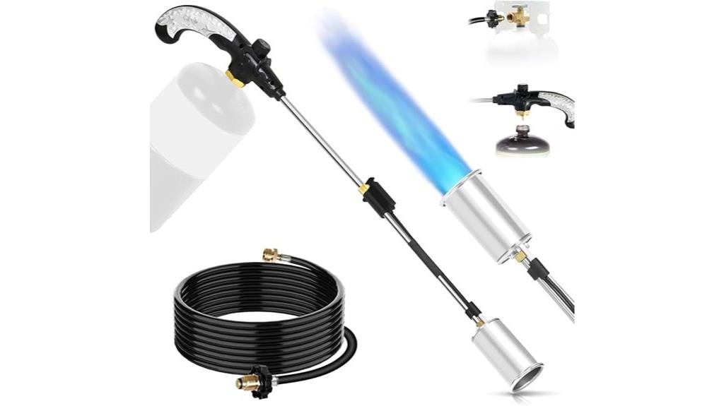 propane weed burner hose