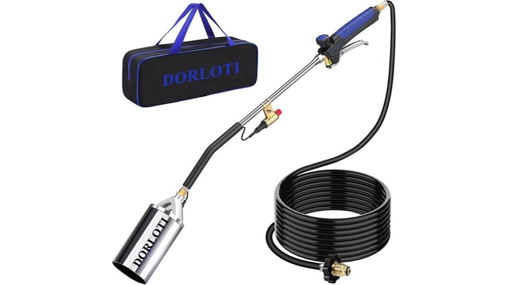 propane weed burning tool