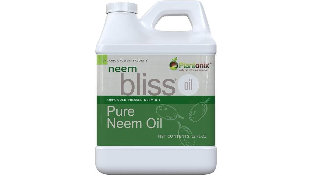pure neem oil bottle