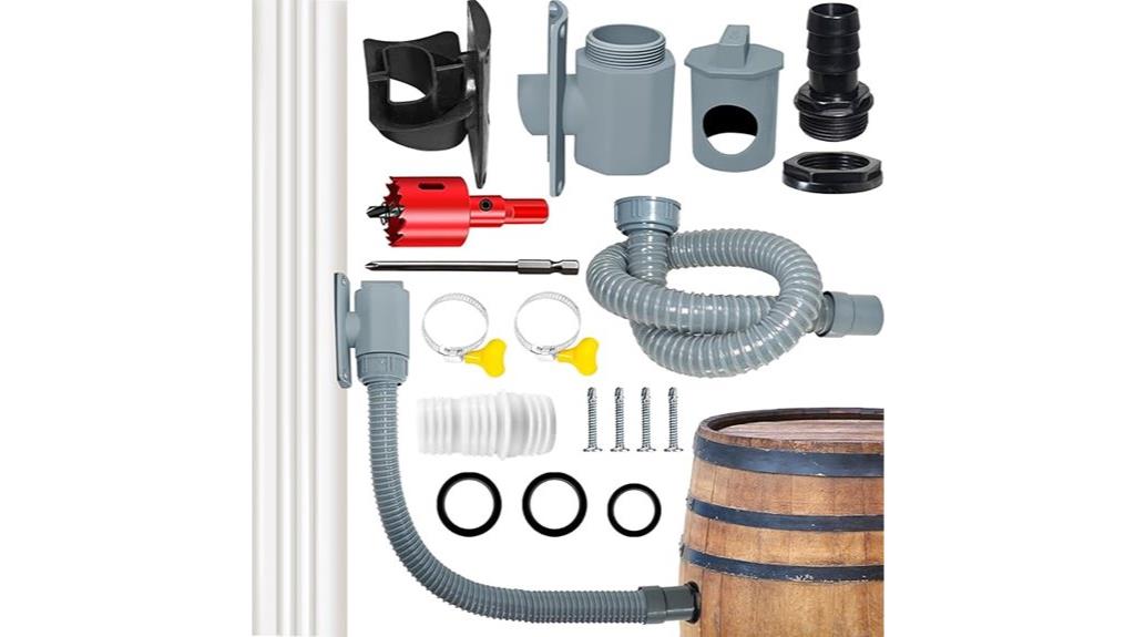 rainwater diverter installation kit