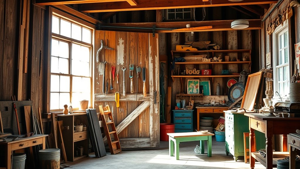 restoring and repurposing rustic furniture