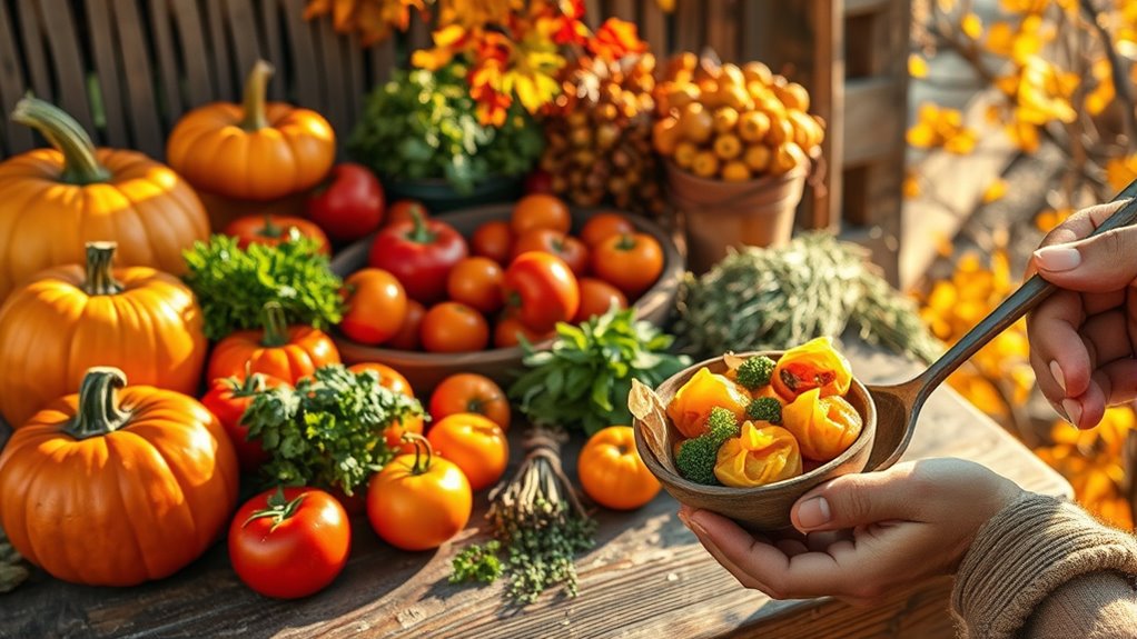 seasonal ingredients and cooking
