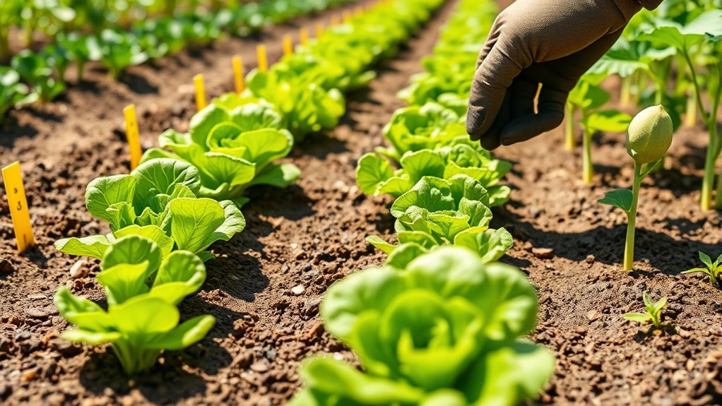 seasonal planting and crop rotation