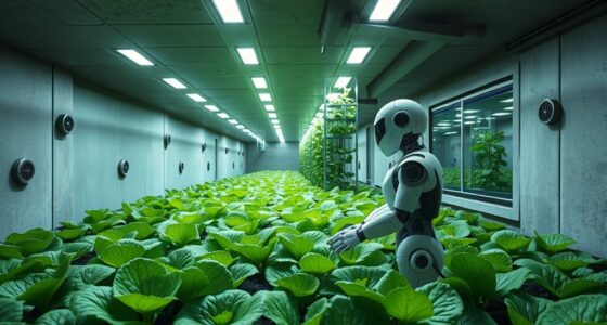secret subterranean agriculture facilities