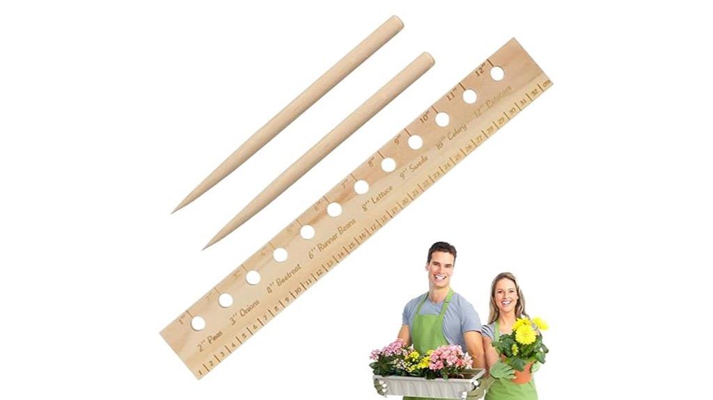 seed hole spacing guide
