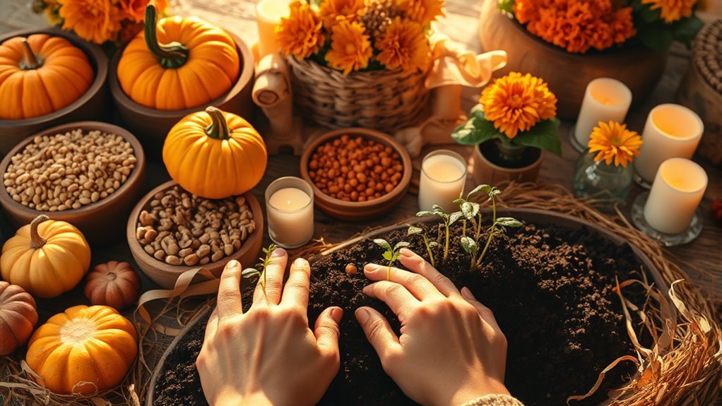 seeds symbolize new beginnings