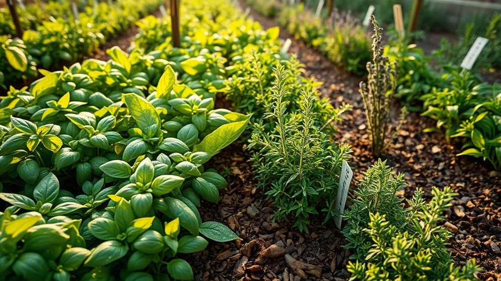 sensory rich herb garden design