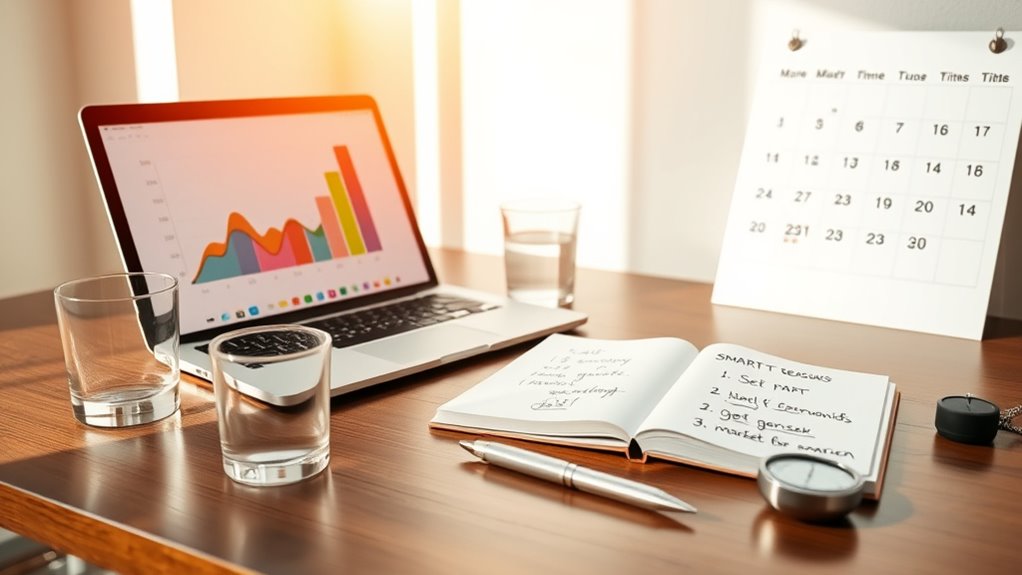 set deadlines for milestones