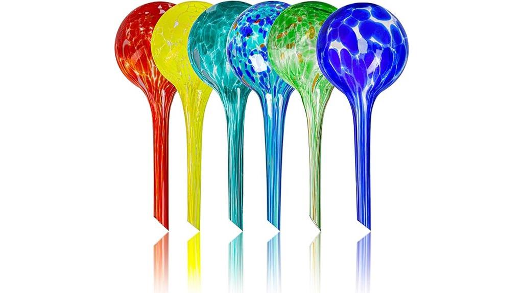 set of 6 watering globes