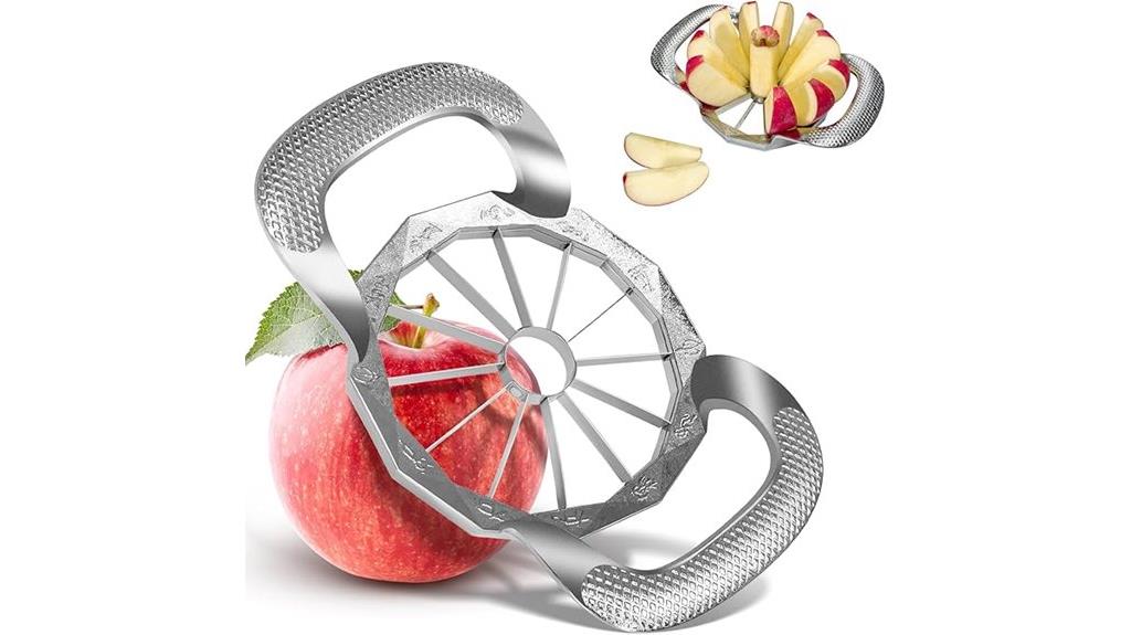 sharp non slip apple tool