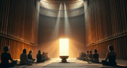 silo sound bath experience