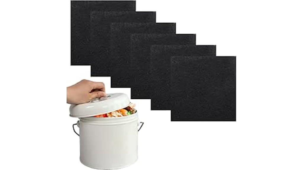 six pack charcoal filters