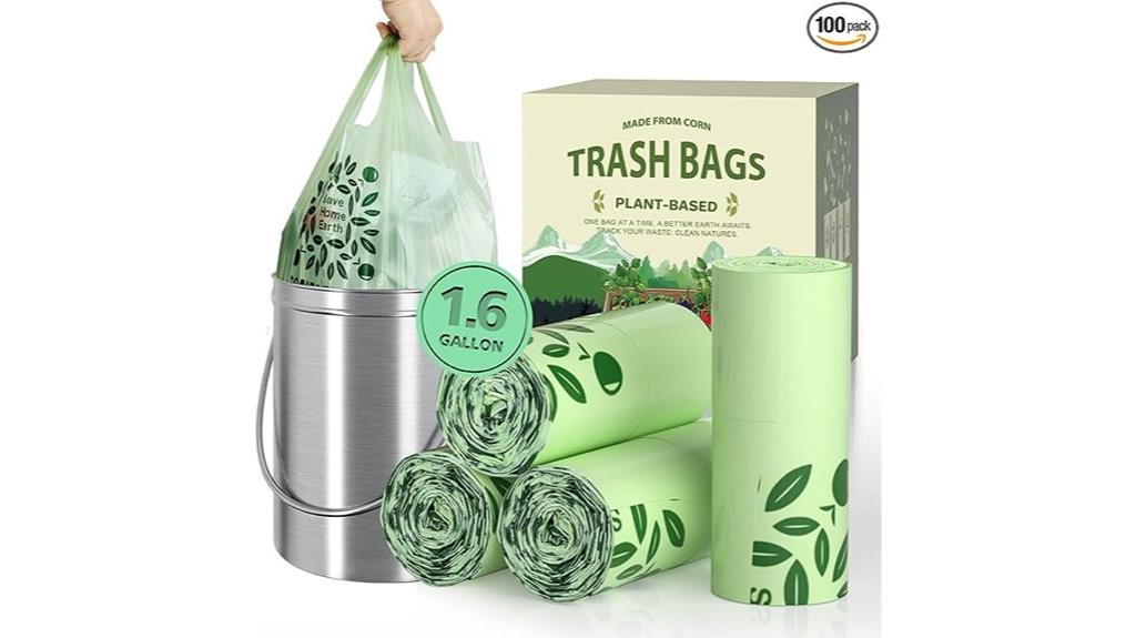 small compost bags 100 pack
